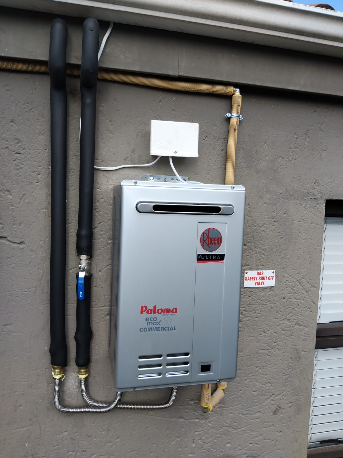 Gas Geyser Installation